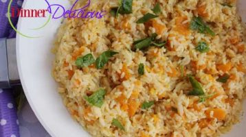 Rice with Butternut Squash