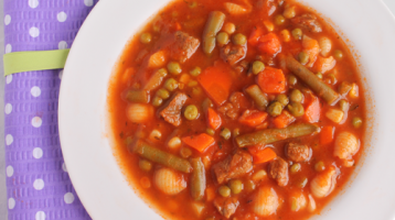 homemade vegetable soup