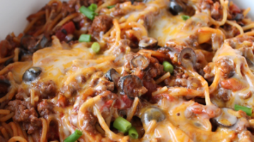 Delicious Taco Spaghetti