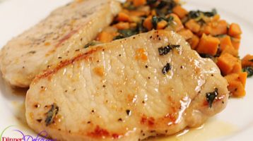 maple glazed pork chops