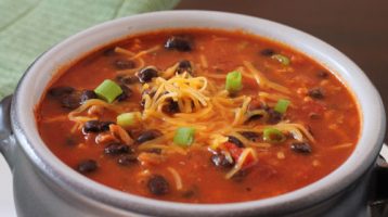 Turkey and Black Bean Chili