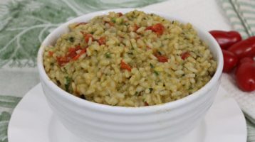 Healthy Rice with Avocado and Lime