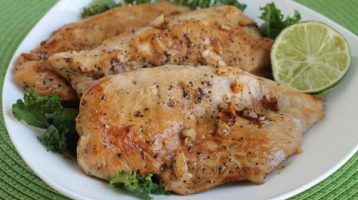 Healthy Chicken with Garlic and Lime