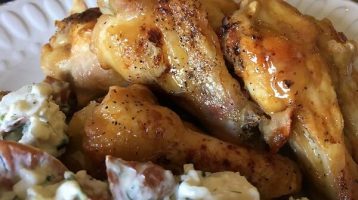 Honey Mustard Chicken Wings