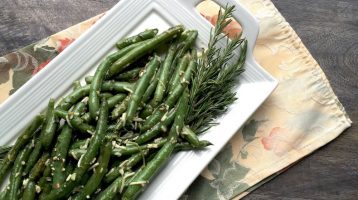 Easy Parmesan Green Beans