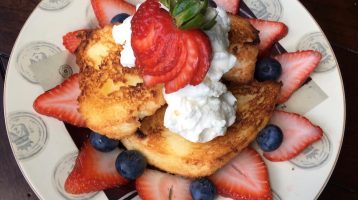 Broiled Angel Food Cake