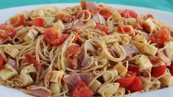 Ham and Cheese Pasta Salad
