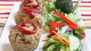 Turkey Meatloaf Muffins