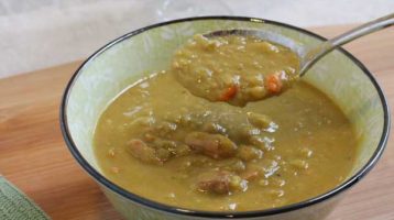 delicious split pea soup recipe