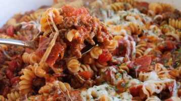 Pepperoni Pizza Pasta