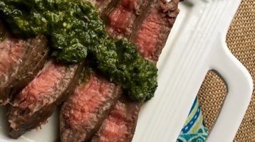 grilled marinated flank steak