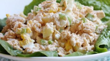 Salmon Salad with Mayo