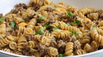 Cheeseburger Pasta Skillet