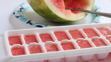 watermelon ice cubes