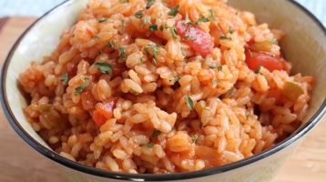 Spanish Rice with Salsa