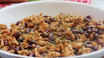 ground turkey rice bowls