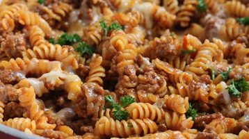 Manwich Pasta in one Pot