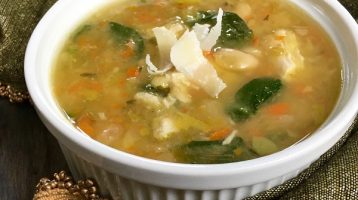 Spicy Turkey Soup with White Beans