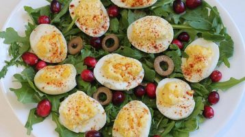 Christmas Deviled Eggs
