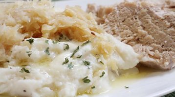 Pork Roast with Sauerkraut