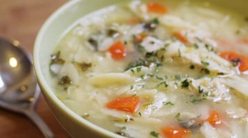 chicken orzo soup