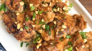 Instant Pot Thai Chicken Thighs